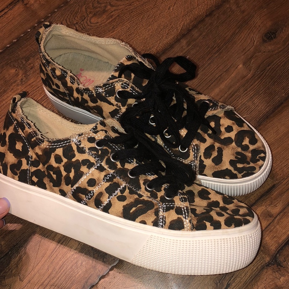 jelly pop cheetah print sneakers